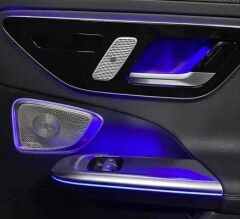 Mercedes W206 C Serisi Uyumlu Yedek Parça 2021-2022 64 Renk 4D Işıklı Tweeter