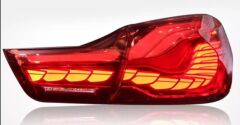 Bmw F32/36 4 Serisi İçin Uyumlu Yedek Parça Dragon Led Stop - Kırmızı