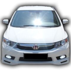 Honda Civic Uyumlu 2012 Özel Tasarım 2 Parça Ön Karlık Boyasız