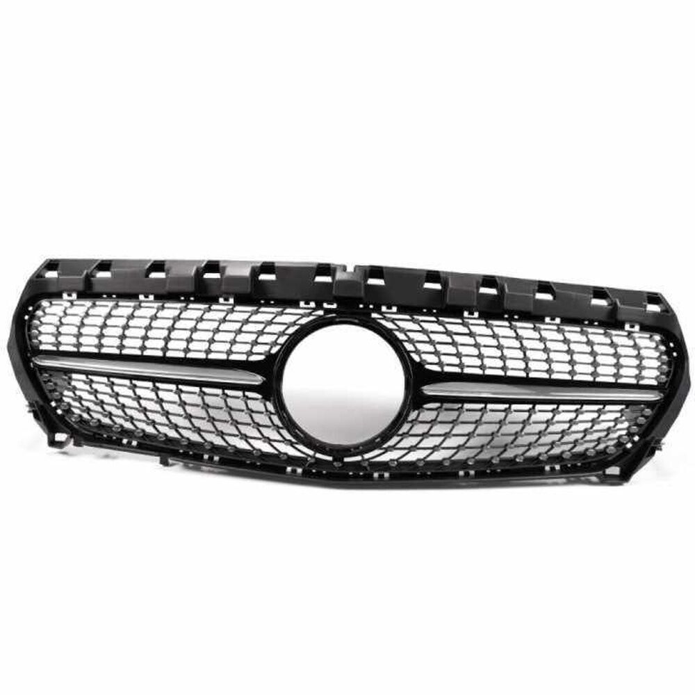 Mercedes W117 2013-2015 Uyumlu Yedek Parça CLA Diamond Panjur Siyah