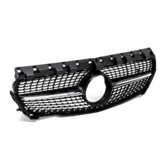 Mercedes W117 2013-2015 Uyumlu Yedek Parça CLA Diamond Panjur Siyah