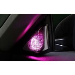 Honda Accord Uyumlu Yedek Parça 2018+ 64 Renk Işıklı Tweeter Kapağı