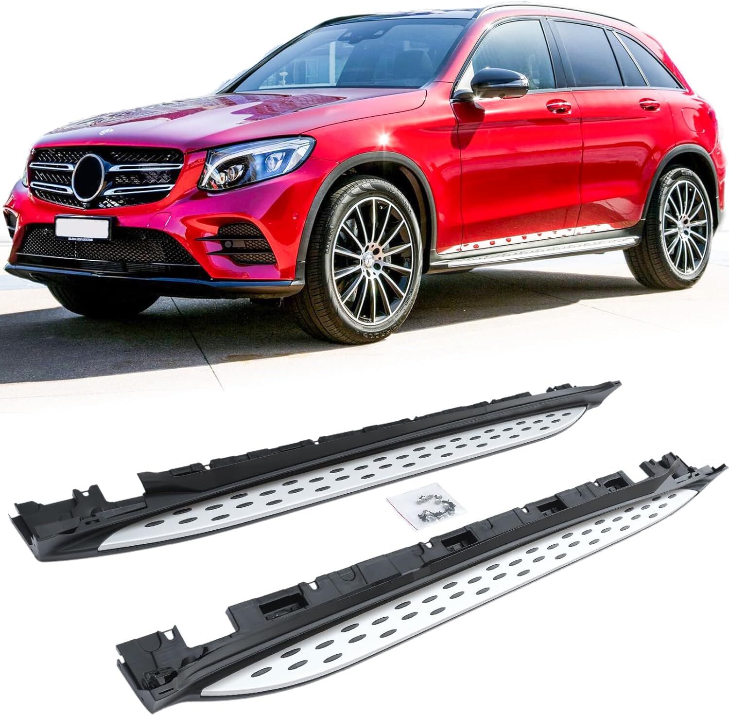Mercedes GLC Uyumlu X253 2016+ Uyumlu Yan Basamak