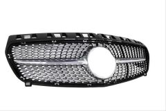 Mercedes W117 2016-2018 Uyumlu Yedek Parça CLA Diamond Panjur Gri