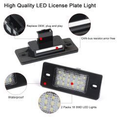 Porsche Cayenne 2002-2010 Uyumlu Oem Plaka Ledi