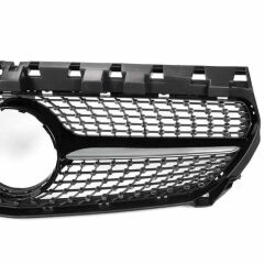 Mercedes W117 2016-2018 Uyumlu Yedek Parça CLA Diamond Panjur Siyah