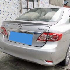 Toyota Corolla 2007-2013 Uyumlu Yedek Parça Spoiler (Plastik)