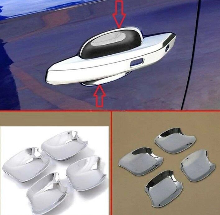 Audi Q5 Uyumlu 2010-2017 Kapı Kolu İç Kaplama Abs Krom