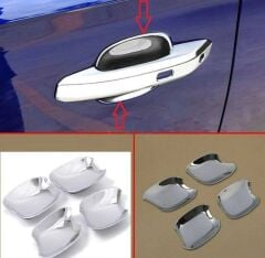 Audi Q5 Uyumlu Yedek Parça 2010-2017 Kapı Kolu İç Kaplama Abs Krom