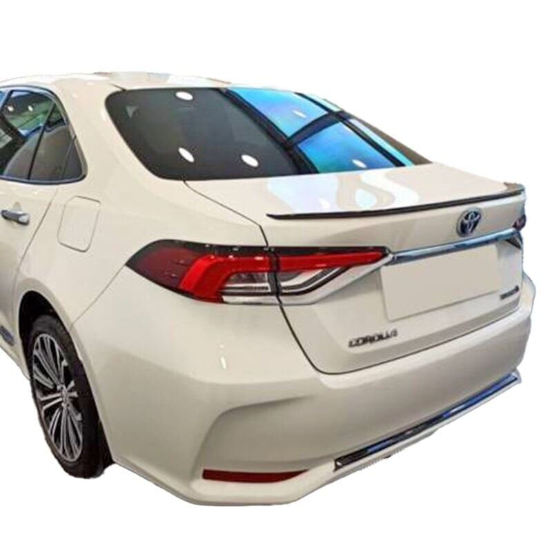Toyota Corolla 2019+ Uyumlu Yedek Parça İnce Spoiler (Plastik)