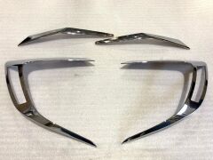 Honda Civic Fc5 Uyumlu Yedek Parça 2016-2021 Arka Stop Kaplama 4 Parça Nıkelaj