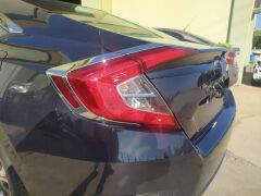 Honda Civic Fc5 Uyumlu 2016-2021 Arka Stop Kaplama 4 Parça Nıkelaj