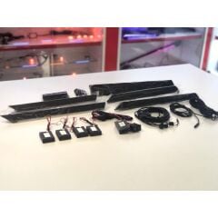Honda Civic Uyumlu FC5 Araç Yılları 2016-2021 Ambiyans aydınlatma Ambiyans ışık olmayan için Orijinal trim yerleri ile