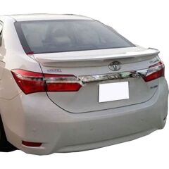 Toyota Corolla Spoiler 2014+ Uyumlu Yedek Parça Spoiler (Plastik)