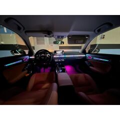 Honda Civic FE Uyumlu Yedek Parça 2021+ Araca Uyumlu Orjinal Soketli ve Trimli Adresleenbilir İç Ambiyans Aydınlatması