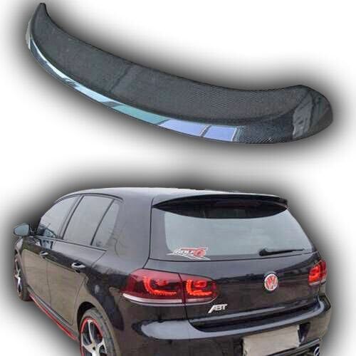 Volkswagen Golf 6 Uyumlu Yedek Parça Spoiler Piano Black