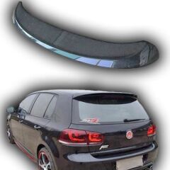 Volkswagen Golf 6 Uyumlu Spoiler Piano Black
