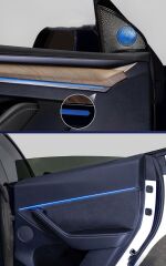 Tesla Model Y 2023-2024 Uyumlu İç Ambiyans Seti Full Set