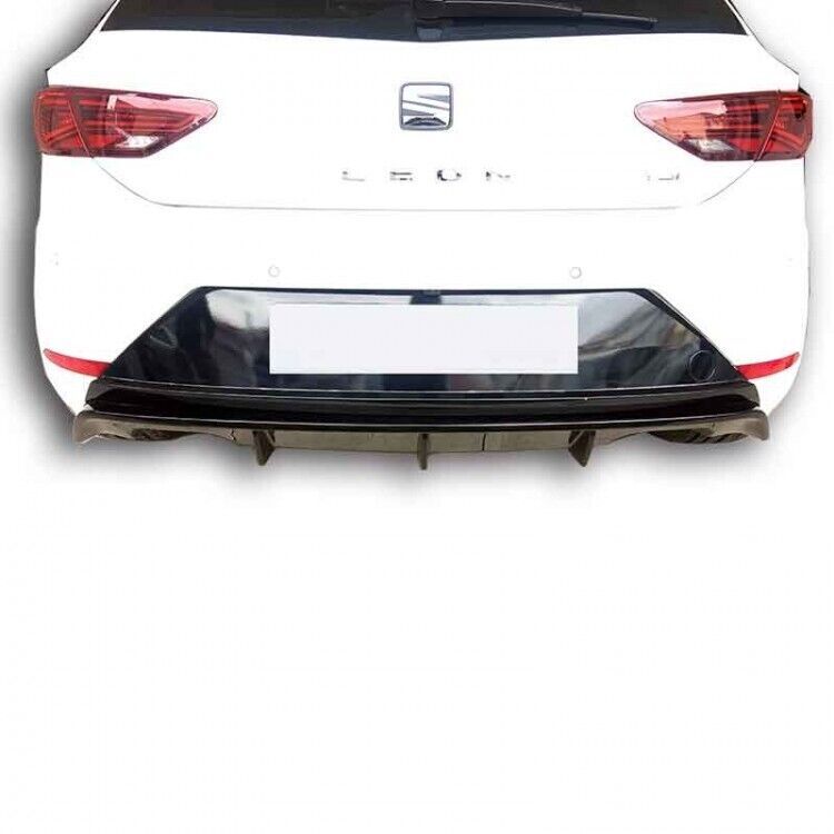 Seat Leon MK3.5 Uyumlu Yedek Parça Tek Çıkış Difüzör PlastikBoyasız