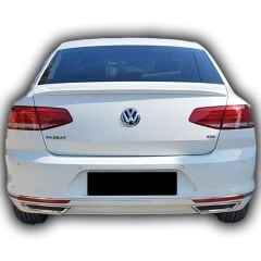 Volkswagen Passat B8 Uyumlu Yedek Parça Spoiler (Plastik)