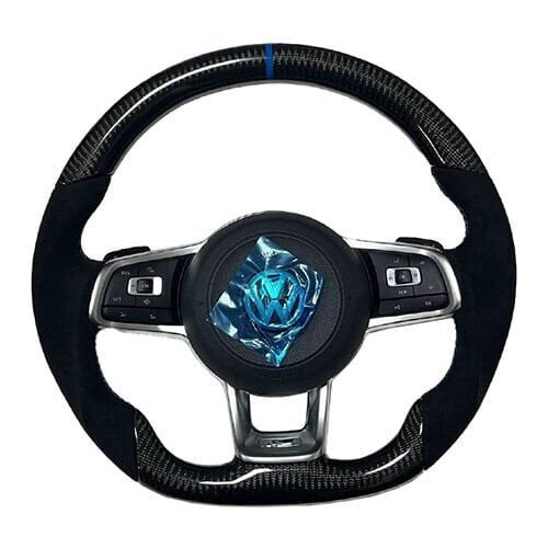 Volkswagen Golf 7.5 R F1 Uyumlu Vitesli Carbon Alcantara Direksiyon
