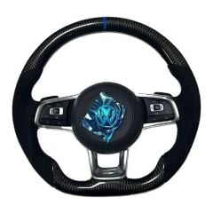 Volkswagen Golf 7.5 R F1 Uyumlu Vitesli Carbon Alcantara Direksiyon