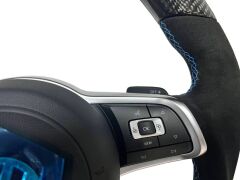 Volkswagen Golf 7.5 R F1 Uyumlu Yedek Parça  Vitesli Carbon Alcantara Direksiyon