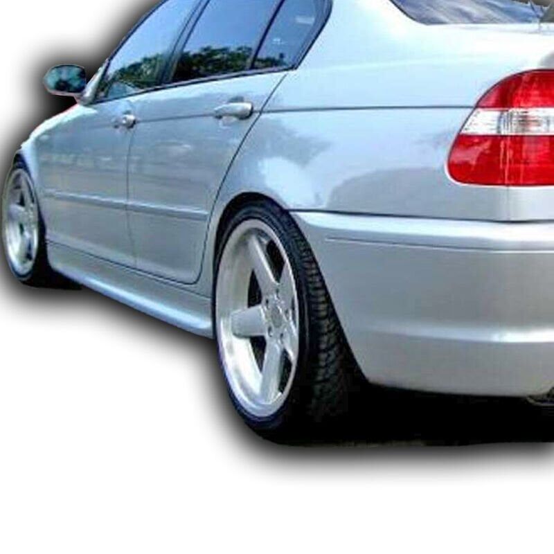Bmw E46 Uyumlu 4 Kapı M Tech Yan Marşpiyel Takımı (Plastik)