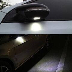 Volkswagen Golf 6 Uyumlu MK6 Ayna Altı Led