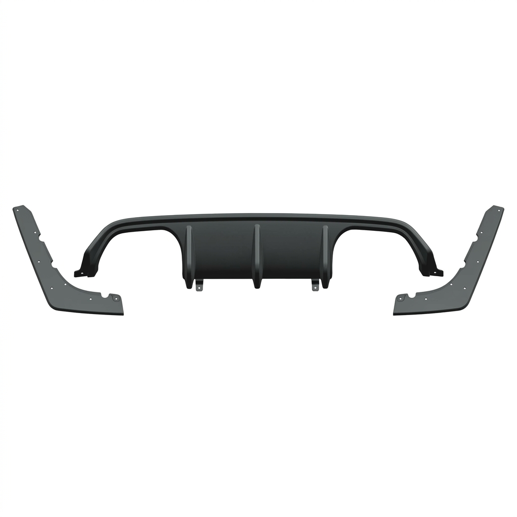 F80/F82 M3/M4 Carbon Görünüm Difüzör