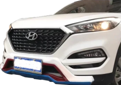 Hyundai Tucson 2015-2018 Uyumlu Krom Çerçeveli Ön Panjur