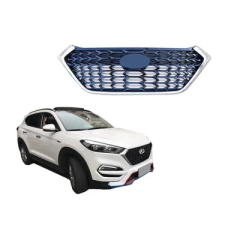 Hyundai Tucson 2015-2018 Uyumlu Krom Çerçeveli Ön Panjur