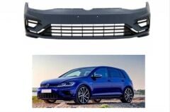 Golf 7.5 İçin Uyumlu 'R' Ön Tampon + Panjur 'R'