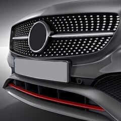Mercedes W176 2016-2018 Uyumlu Diamond Panjur Siyah