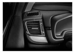 Honda CR-V 2017+ Uyumlu Yedek Parça Karbon Menfez Kaplama 2 Parça