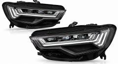 Audi A6 4G 2012-2015 Uyumlu 4K Matrix Dizayn Far
