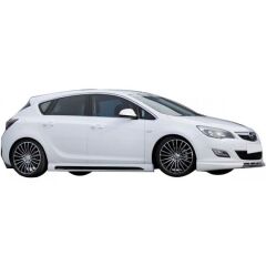 Opel Astra J Hb 2013 - 15 Uyumlu Yedek Parça Rieger Marşpiyel Plastik Boyasız