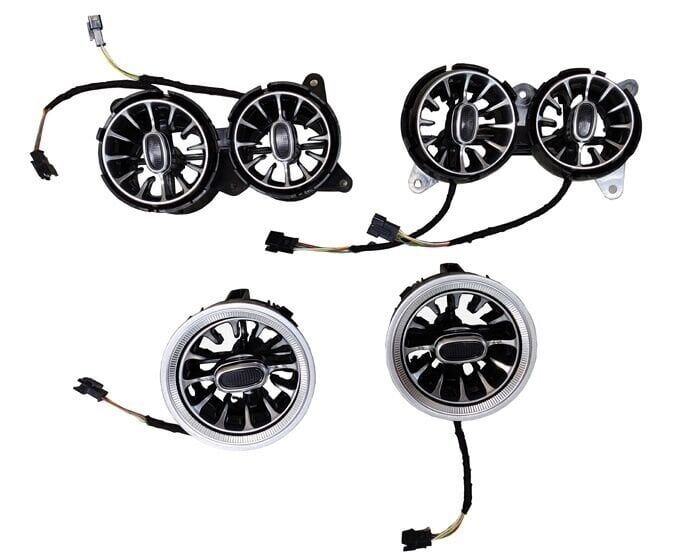 Mercedes S Class W222 2014-2020 Uyumlu Yedek Parça 64 Renk Ön Havalandırma Ambiyans