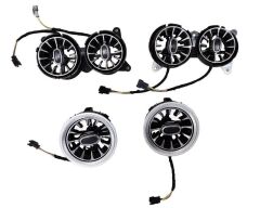 Mercedes S Class W222 2014-2020 Uyumlu Yedek Parça 64 Renk Ön Havalandırma Ambiyans