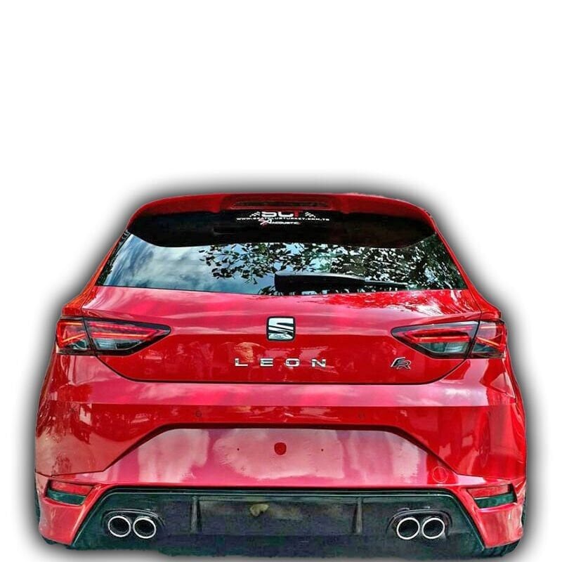 Seat Leon MK2 Uyumlu FR Arka Tampon Eki (Plastik)