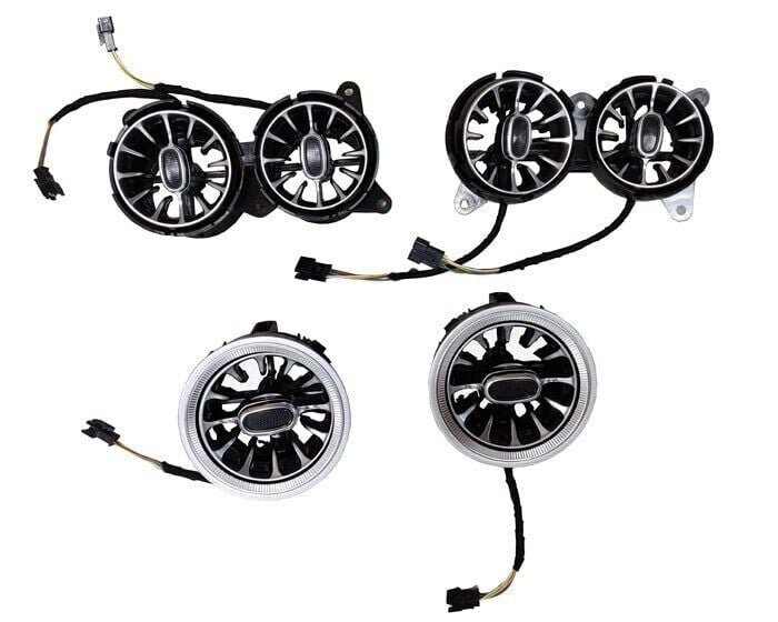 Mercedes S Class W222 2014-2020 Uyumlu Yedek Parça 7 Renk Ön Havalandırma Ambiyans