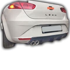 Seat Leon MK2 Uyumlu Soldan Çift Çıkışlı Difüzör (Plastik)