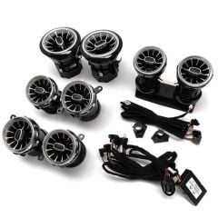 Mercedes E-Serisi W213 2018+ Uyumlu Yedek Parça 64 Renk Ön Havalandırma Ambiyans