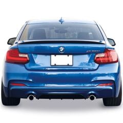 Bmw F22 Uyumlu Yedek Parça M Performance Spoiler Boyasız Plastik