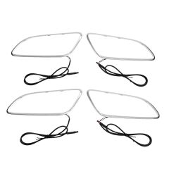 Mercedes W176 - W117 - GLA Uyumlu Yedek Parça 64 Renk Kapı Kolu Aydınlatma App Kontrollü