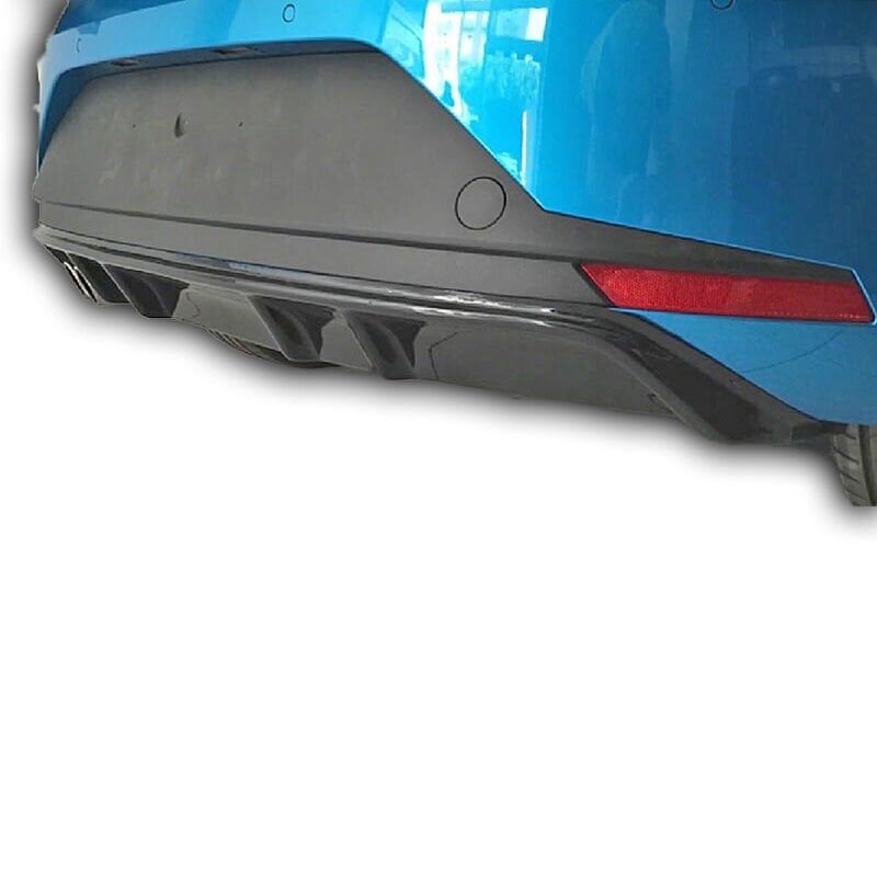 Seat Leon Mk3 2013+ Uyumlu Yedek Parça FR Difüzör (Plastik)