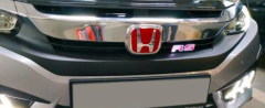 Honda Civic Fc5 2016-2020 Uyumlu Yedek Parça Işıklı Rs Logo