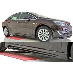 Opel Astra J Sedan 2013 - 20 Uyumlu Yedek Parça Rieger Marşpiyel Plastik Boyasız
