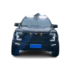 Ford Ranger Uyumlu 2012-2022 Mat Siyah Tavan Moonvisör 24 Ledli
