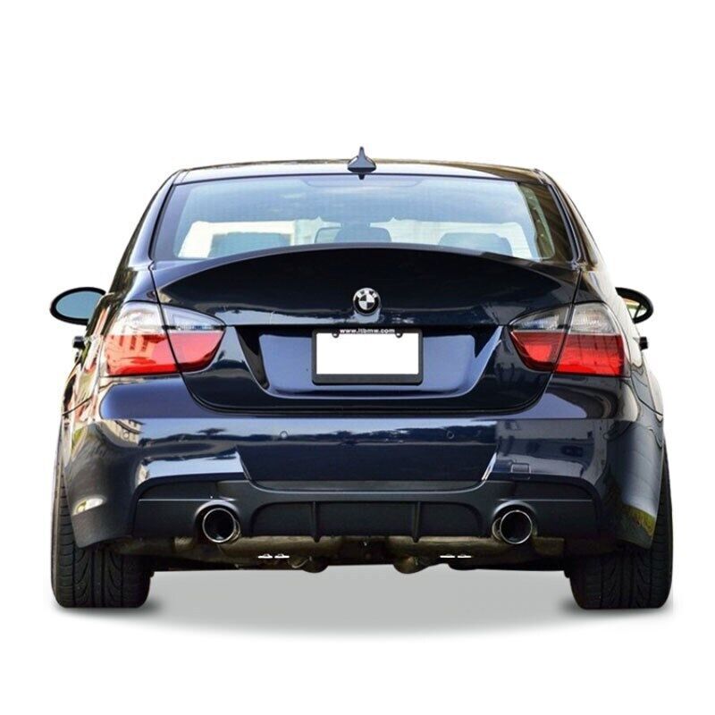 Bmw E90 Uyumlu M Performance Difüzör (Plastik) ( Tayvan )
